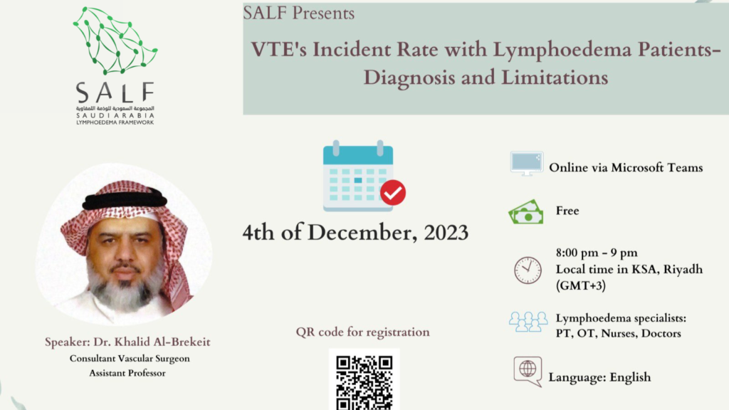VTE Incident Rate with Lymphoedema Patients Diagnosis